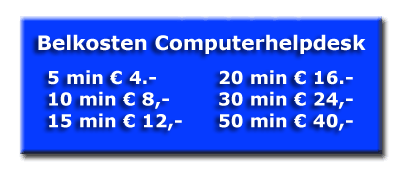 computerhelpdesk kosten